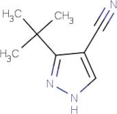 3-tert-Butyl-4-cyano-1H-pyrazole