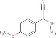 2-(4-Methoxyphenyl)-2-(methylamino)acetonitrile