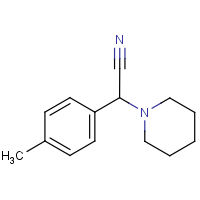 2-(4-Methylphenyl)-2-(piperidin-1-yl)acetonitrile