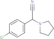 2-(4-Chlorophenyl)-2-(pyrrolidin-1-yl)acetonitrile