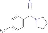 2-(4-Methylphenyl)-2-(pyrrolidin-1-yl)acetonitrile