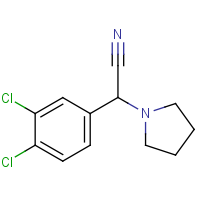 2-(3,4-Dichlorophenyl)-2-(pyrrolidin-1-yl)acetonitrile