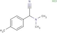 2-(Dimethylamino)-2-(4-methylphenyl)acetonitrile hydrochloride