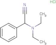 2-(Diethylamino)-2-phenylacetonitrile hydrochloride