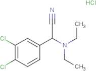 2-(3,4-Dichlorophenyl)-2-(diethylamino)acetonitrile hydrochloride