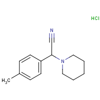 2-(4-Methylphenyl)-2-(piperidin-1-yl)acetonitrile hydrochloride