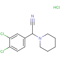 2-(3,4-Dichlorophenyl)-2-(piperidin-1-yl)acetonitrile hydrochloride