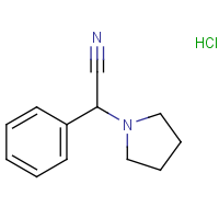 2-Phenyl-2-(pyrrolidin-1-yl)acetonitrile hydrochloride