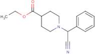 Ethyl 1-[cyano(phenyl)methyl]piperidine-4-carboxylate