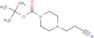 3-(1-tert-Butoxycarbonylpiperazin-4-yl)propanenitrile