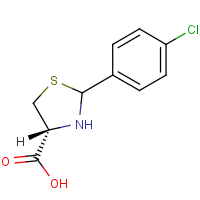 (4R)-2-(4-Chlorophenyl)thiazolidine-4-carboxylic acid