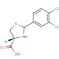 (4R)-2-(3,4-Dichlorophenyl)thiazolidine-4-carboxylic acid