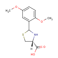 (4R)-2-(2,5-Dimethoxyphenyl)thiazolidine-4-carboxylic acid