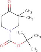 3,3-Dimethylpiperidin-4-one, N-BOC protected