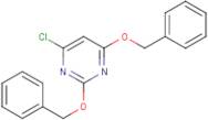 2,4-Bis(benzyloxy)-6-chloropyrimidine