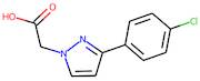 3-(4-Chlorophenyl)-1H-pyrazole-1-acetic acid