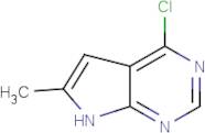 4-Chloro-6-methyl-7H-pyrrolo[2,3-d]pyrimidine