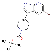 tert-Butyl 4-(5-bromo-1H-pyrrolo[2,3-b]pyridin-3-yl)-5,6-dihydropyridine-1(2H)-carboxylate