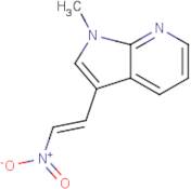 (E)-1-Methyl-3-(2-nitrovinyl)-1H-pyrrolo[2,3-b]pyridine