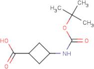 3-(tert-Butoxycarbonylamino)cyclobutanecarboxylic acid