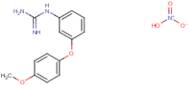 1-(3-(4-Methoxyphenoxy)phenyl)guanidine nitrate