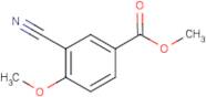 methyl 3-cyano-4-methoxybenzoate