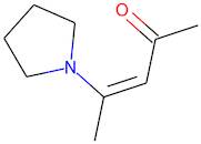 4-tetrahydro-1H-pyrrol-1-ylpent-3-en-2-one