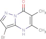 3-Bromo-5,6-dimethylpyrazolo[1,5-a]pyrimidin-7(4H)-one