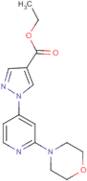 Ethyl 1-(2-morpholinopyridin-4-yl)-1H-pyrazole-4-carboxylate