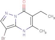 3-Bromo-6-ethyl-5-methylpyrazolo[1,5-a]pyrimidin-7(4H)-one