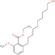 Ethyl 2-(10-hydroxydecyl)-6-methoxybenzoate