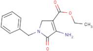 4-Amino-2,5-dihydro-5-oxo-1-(phenylmethyl)-1H-pyrrole-3-carboxylic acid, ethyl ester