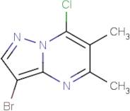 3-Bromo-7-chloro-5,6-dimethylpyrazolo[1,5-a]pyrimidine