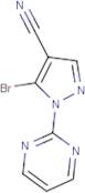 5-Bromo-1-(pyrimidin-2-yl)-1H-pyrazole-4-carbonitrile