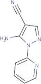 5-Amino-1-(pyridin-2-yl)-1H-pyrazole-4-carbonitrile