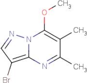 3-Bromo-7-methoxy-5,6-dimethylpyrazolo[1,5-a]pyrimidine