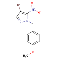 1-(4-Methoxybenzyl)-4-bromo-5-nitro-1H-pyrazole