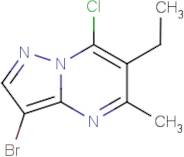 3-Bromo-7-chloro-6-ethyl-5-methylpyrazolo[1,5-a]pyrimidine