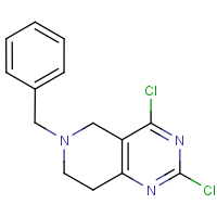 6-Benzyl-2,4-dichloro-5,6,7,8-tetrahydropyrido[4,3-d]pyrimidine