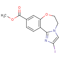 5,6-Dihydro-2-iodoimidazo[1,2-d][1,4]benzoxazepine-9-carboxylic acid, methyl ester