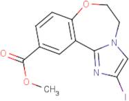 5,6-Dihydro-2-iodoimidazo[1,2-d][1,4]benzoxazepine-10-carboxylic acid, methyl ester