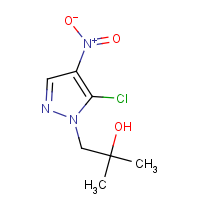 1-(5-Chloro-4-nitro-1H-pyrazol-1-yl)-2-methylpropan-2-ol