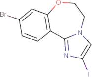 9-Bromo-5,6-dihydro-2-iodoimidazo[1,2-d][1,4]benzoxazepine