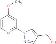 (1-(4-Methoxypyridin-2-yl)-1H-pyrazol-4-yl)methanol