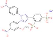 Sodium 4-(3-(2-methoxy-4-nitrophenyl)-2-(4-nitrophenyl)-2H-tetrazol-3-ium-5-yl)benzene-1,3-disulfo…