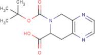 6-(tert-Butoxycarbonyl)-5,6,7,8-tetrahydropyrido[3,4-b]pyrazine-7-carboxylic acid