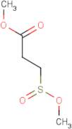 Methyl 3-(methoxysulfinyl)propanoate