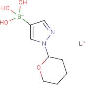 Lithium trihydroxy(1-(tetrahydro-2H-pyran-2-yl)-1H-pyrazol-4-yl)borate