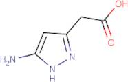 2-(5-Amino-1H-pyrazol-3-yl)acetic acid