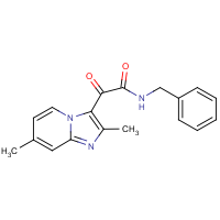 N-Benzyl-2-(2,7-dimethylimidazo[1,2-a]pyridin-3-yl)-2-oxoacetamide